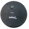 Image de Poids à lancer en caoutchouc Softee 5Kg 24219.001.10 Noir 5 Kg