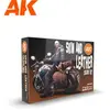 Image de Ensemble de peinture AK Interactive Multicolore TU AK11613
