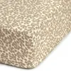 Image de Drap housse bébé en gaze de coton (70 x 140 cm) Light Green Yumiko