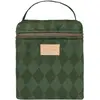 Image de Sac isotherme pour biberon et déjeuner Hyde Park Forest Green Diamonds