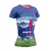 Image de T-shirt femme Otso Made To Trail SSS-MTT20-W Bleu S