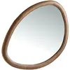 Image de Miroir mural organique noyer Angel Cerdà Marron 95x75x3 cm 3245C-ESPEJO