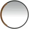 Image de Miroir mural rond acier Angel Cerdà Gris Ø 80x4 cm 3247C-ESPEJO