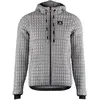 Image de Veste coupe-vent à capuche zippé Etxeondo Urka 52420-GRIS Gris L