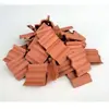 Image de 100 tuiles flamandes rouges 30x30x10mm : 1/10 - Accessoires maquettes céramique Aedes-21201