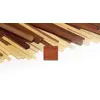 Image de Liston 1m Sapelli rouge acajou 1 x 5 mm - x4 pieces - OCCRE Occre-180015