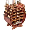 Image de Maquette de bateau en bois : Section SMA Trinidad Occre-16800