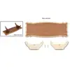 Image de Accessoire pour maquette : Socle pour maquette de bateau en bois - 39 x 14,5 cm Occre-19105