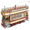 Image de Maquette de tramway en bois : Londres Occre-53008