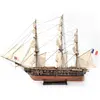 Image de Maquette bateau en bois : La Belle Poule Occre-15007