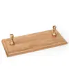 Image de Accessoire pour maquette bateau en bois : socle en chêne massif et supports Occre-19164