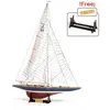 Image de Maquette de bateau en bois : Yacht Endeavour - America’s Cup 1934 en 1:75 Occre-12013