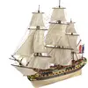 Image de Maquette bateau en bois : L'Hermione La Fayette Disarmodel-20173
