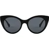 Image de Lunettes de soleil polarisée femme Hawkers Divine Noir TU HDIV22BBTP