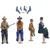 Image de Set de 4 figurines en résine pour la diligence Stagecoach -  1/12 Artesania-20345F