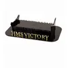 Image de Base d'Exposition en Plexiglass Noir et Or pour Maquette HMS Victory 22900-S