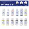 Image de PEINTURES POUR MAQUETTES HMS ENDEAVOUR ET SUPPLY Artesania-277PACK7