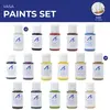 Image de Set de 18 peintures pour Maquettes Navire de Guerre Suédois Vasa Artesania-277PACK10