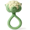 Image de Hochet anneau de dentition 2 en 1 chou-fleur
