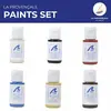 Image de Set de 6 peintures pour maquette bateau La Povençale Artesania-277PACK25