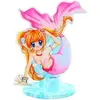 Image de Figurine acrylique Uchiwa Mermaid Melody: Pichi Pichi Pitch Luchia Nanami Multicolore 21 cm SDTUCHKOD7910