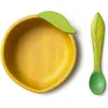 Image de Set repas bébé bol et cuillère Lou le citron