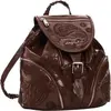 Image de Sac à dos avec motifs décoratif femme Desigual Marron TU 26WAKP26-6011