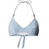 Image de Haut de maillot de bain femme Pepe Jeans Satin STRP BR Bleu M PLB10535-513