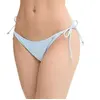 Image de Bas de maillot de bain femme Pepe Jeans Satin STRP STR Bleu S PLB10534-513