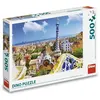 Image de Puzzle 500 pièces : Parc Güell Dino-502895