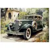 Image de Puzzle 500 pièces : Rolls-Royce verte Dino-503045