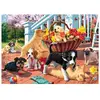 Image de Puzzle secret 1000 pièces : Les chiots Dino-532557