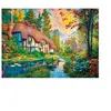 Image de Puzzle 2000 pièces : Maison au bord de la rivière Dino-561359