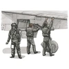 Image de Figurines militaires : Pilote français et deux mécaniciens pour Modèle spécial Hobby Mirage F.1C CMK-129-F72305