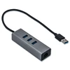 Image de i-tec USB 3.0 Metal Hub 3 Ports - Gigabit Ethernet