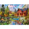 Image de Puzzle 2000 pièces : Retraite en montagne KsGames-22513