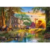 Image de Puzzle 4000 pièces : Coucher de soleil à la ferme KsGames-23505