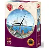 Image de Puzzle Horloge 570 pièces : Aqua City ArtPuzzle-5103