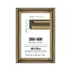 Image de Cadre pour puzzle de 500 piÃ¨ces - 43 mm : Argent
