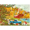 Image de Puzzle 1000 PiÃ¨ces : ScÃ¨ne d’Automne