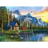 Image de Puzzle 1000 piÃ¨ces : Cabane au coucher du soleil