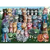 Image de Puzzle 1000 pièces : Famille de chats
