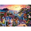 Image de Puzzle 1000 pièces :  Ville côtière au coucher du soleil