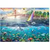 Image de Puzzle 2000 pièces : Pont de la baie San Fransisco ANA3968