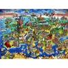 Image de Puzzle 1500 pièces : Mappemonde européenne Anatolian-ANA4557