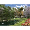 Image de Puzzle 3000 piÃ¨ces : Cottage au bord du lac au printemps