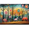 Image de Puzzle 1000 pièces : Forêt colorée Yazz-3868