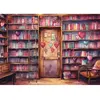 Image de Puzzle 1000 pièces : Bibliothèque romantique Yazz-3884