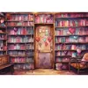 Image de Puzzle 1000 piÃ¨ces : BibliothÃ¨que romantique