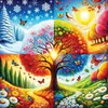Image de Puzzle 1023 pièces : Les Quatre Saisons